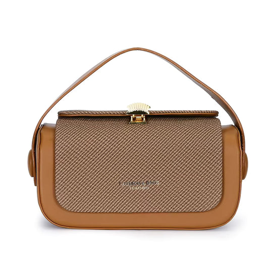 Light Luxury Women's Handheld Box Bag Fashionable and Versatile Single Shoulder Crossbody Bag