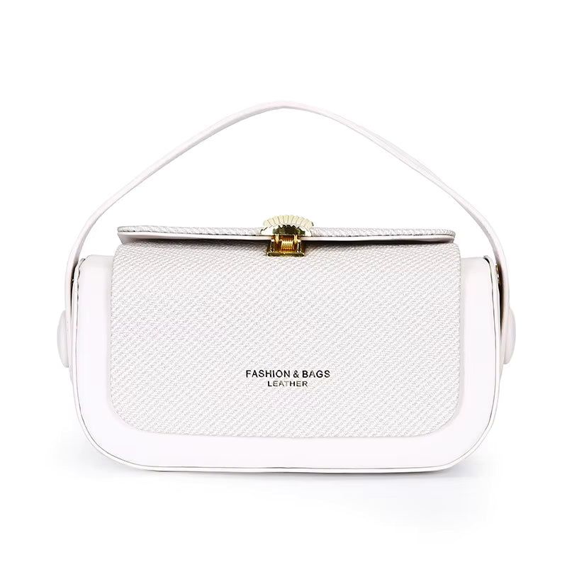 Light Luxury Women's Handheld Box Bag Fashionable and Versatile Single Shoulder Crossbody Bag