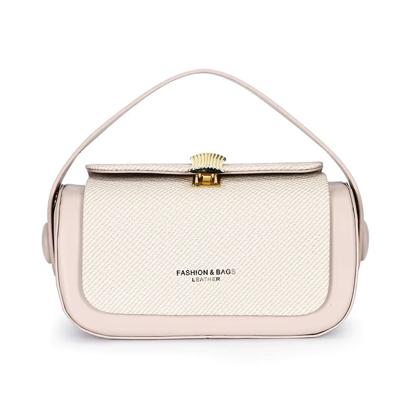 Light Luxury Women's Handheld Box Bag Fashionable and Versatile Single Shoulder Crossbody Bag