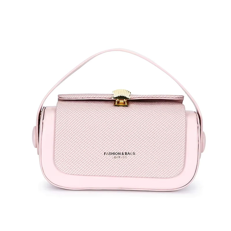 Light Luxury Women's Handheld Box Bag Fashionable and Versatile Single Shoulder Crossbody Bag