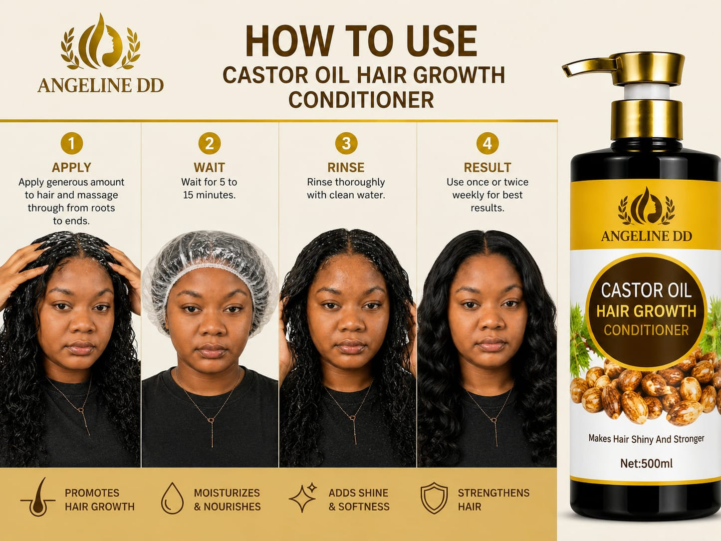 Castor Oil Hair Growth Conditioner