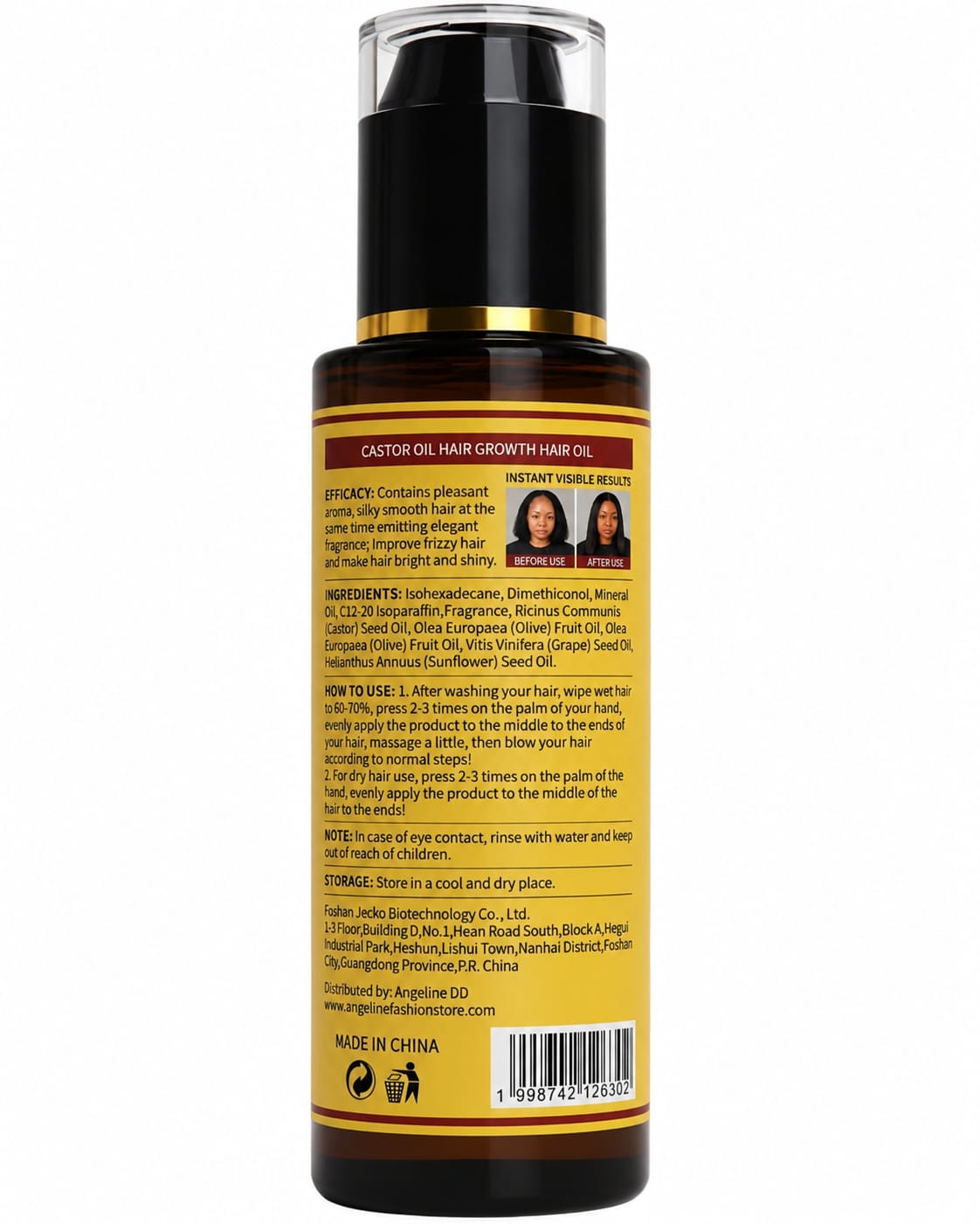 Castor Oil Hair Growth